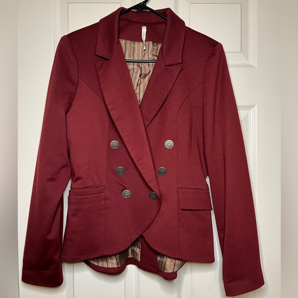 Burgundy Rider Blazer